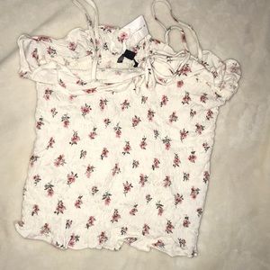 American Eagle Floral Tank Top